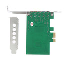 New PCI Express PCI-E 5.1 Ch 6 Channel Audio Digital Sound Card Support WINS Hn