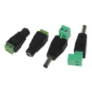 10 Pairs Male and Female 2.1x5.5mm DC Power Plug Adapter Connector Jack For K3P1