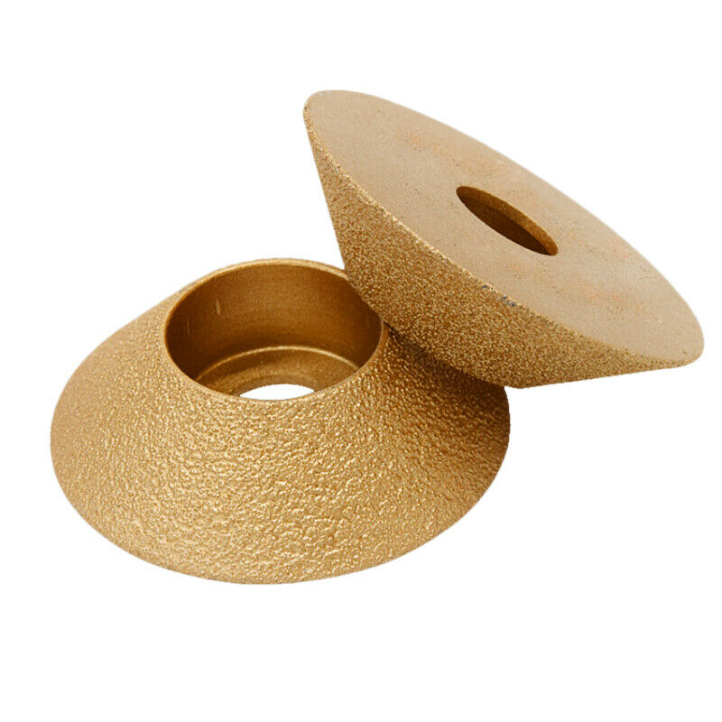 Brazing Diamond Angle Grinder Stone Grinding Wheel 45 Degree Bevel Edge Mar R9Y5