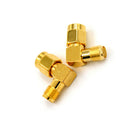 2x Adapter 90Â° RP.SMA male jack to SMA female jack connector right angle M/F  OZ