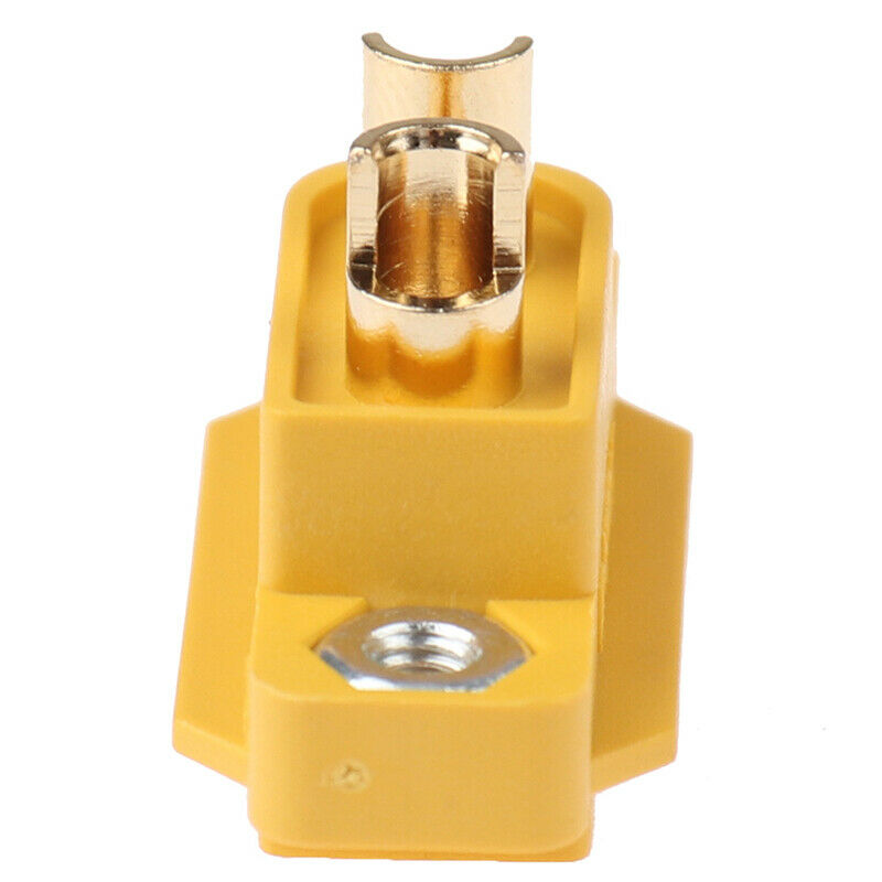 Mountable XT60 Male Plug Connector For Racing Models Fixed Board DIY Spare SEAU