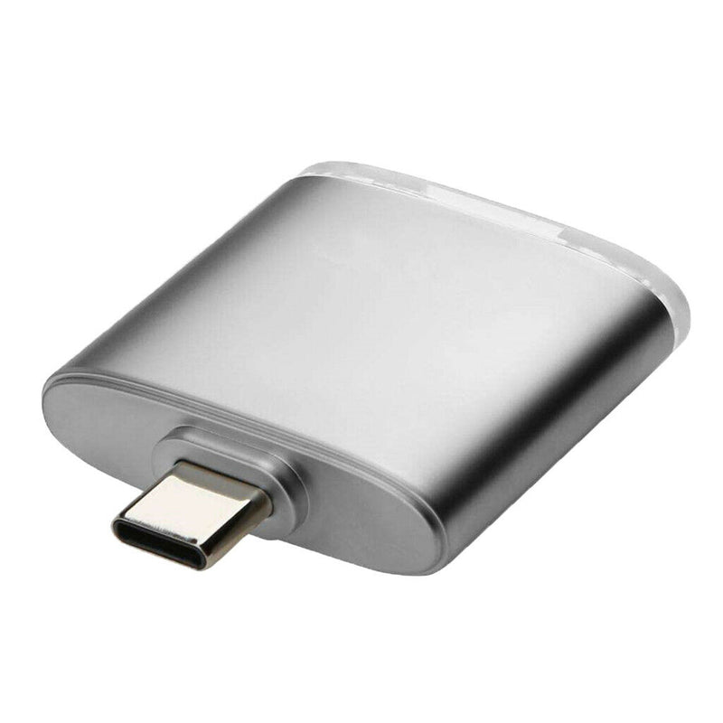 2 Pcs USB C Card Reader, USB C Card Reader Metal USB 3.1 Card Reader SD Card/TF