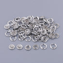 20 Sets Open Ring Prong Snaps Fasteners Cloth Buttons Baby Dummy Clip 12.5mm