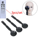 3Pcs Long Handle Eye Occluder Optometry Fresh Eye Test Blindfold Orifice Pla ME