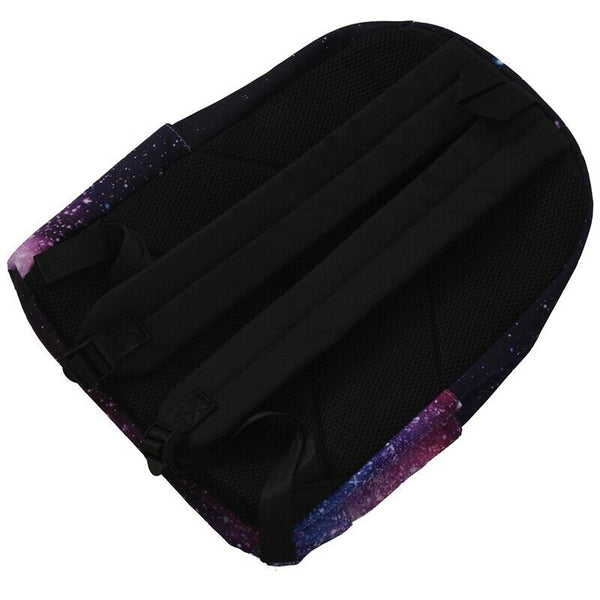 Women Canvas Backpack Stylish Galaxy Star Universe Space Backpack Girls Sch J1B5