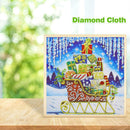 5D DIY Special Shaped Diamond Painting Sleigh Cross Stitch Mosaic Craft Kit
