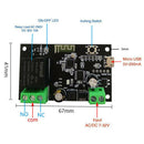 WiFi Inching Self-Locking Switch Module Home Garage Door Remote Controller