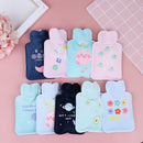 350ML Cartoon Animal And Flower Plush Hand Warmers Bag PVC Hot Water Bottle