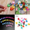 20PCS Mini Hair Claws Multi Colors Hair Clips Butterfly Shape Hair Clamps New