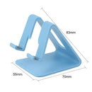 Universal Plastic Desktop Holder Tablet Mobile Phone Stand Bracket (Blue) A