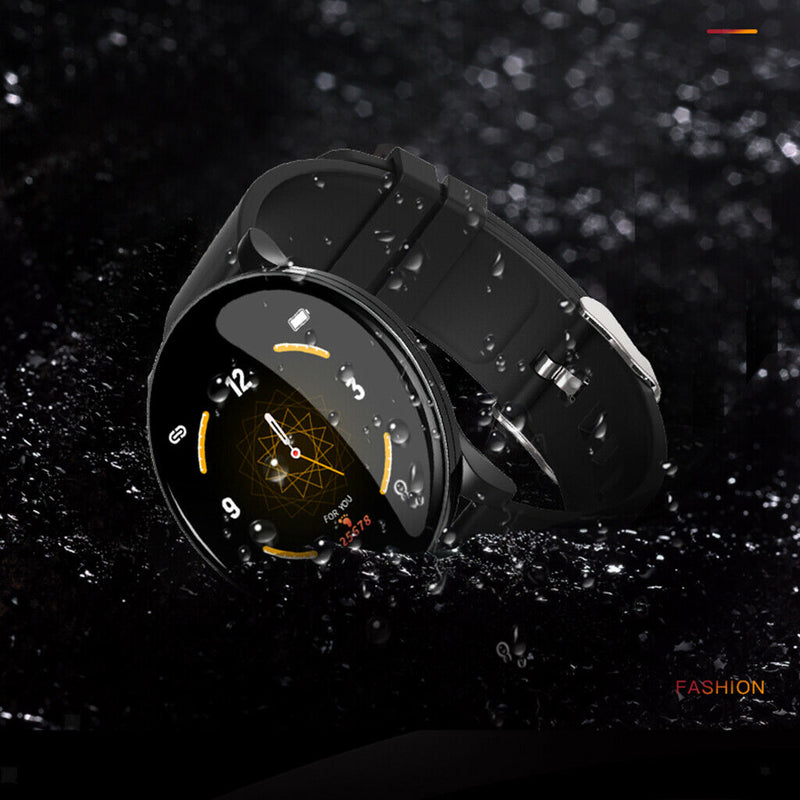 Men Sports Bluetooth Smart Watch Fitness Tracker Bracelet IP67 Waterproof TPU