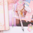 0.5mm 1Pcs Cherry Blossoms Automatic Pencil Cute Mechanical Pencils Gift Ki K8B9