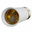 E27 to E27 Base Socket Light Bulb Lamp Light Holder Adapter Converter Plug