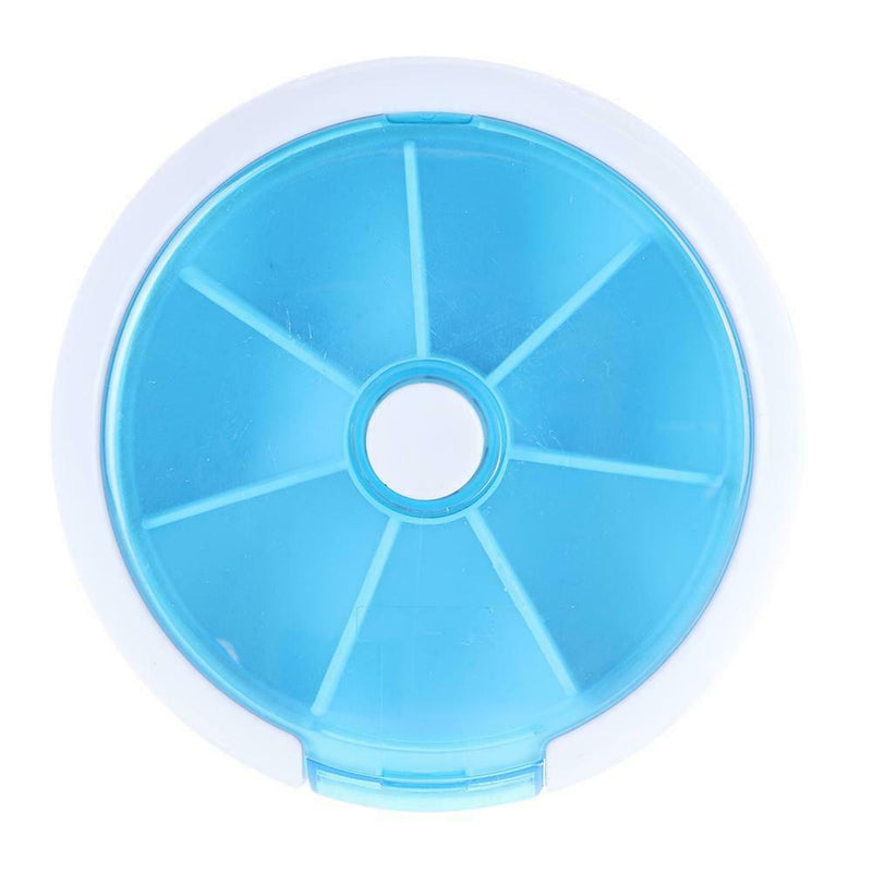 7Day One Week Round Portable Pill Case Medicine Box Storage Organizer(2)