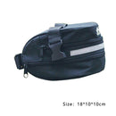 Cycling Bike Bicycle Strap-on Bag Pouch Frame Top Tube Front Triangle Saddle
