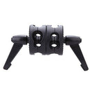 Dual Swiveling Grip Head Angle Clamp for Photo Studio Boom Arm Reflector Ho