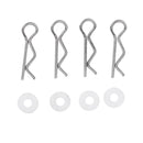 Plastic Wing Mirror Retrofit Kits for 1/10 On Road Racing Drift Car Ornament -