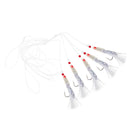 Flasher   Skin Baits Catching  Rigs Fishing Lures Baits Hook 1/0