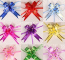 10Pcs Decoration Party Wedding Birthday Gift Flower Bow Wrap Pull Ribbon  SP