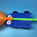 DIY Balloon Power Car Opposite Reaction Children Science Educational Toys
