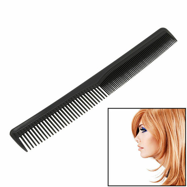 Black Hairdressing Comb Heat Resistant Unbreakable Hair Styling Dzjo& Carbo F1I6