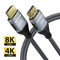 1.5m 8K 60Hz HDMI Male Cable TV Monitor Computer 48Gbps Audio Video Cord A