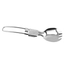 Portable Camping Picnic BBQ Folding Cutlery Party Outdoor Travel Spork Fork