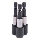 2.36" length hex shank magnetic quick release screwdriver drill bit holder   Z