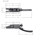 Double Locking System Tremolo Bridge Saddle Replacement Tool Black