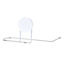 Metal Alloy Suction Cup Roll Holder Wall Mounted Bathroom Towel Organizer Hanger