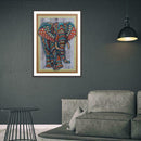 5D DIY Special Shaped Diamond Painting Elephant Embroidery Mosaic Craft Kit
