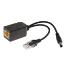 PoE Splitter Power Over Ethernet 24V-12V Compliant IEEE802.3af Transmitter