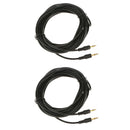 2pcs 5m 3.5mm AUX Cord Male to Male Stereo Audio Cable for PC MP3 Car Phone