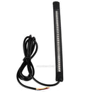 Motorcycle Flexible 48LED Brake Turn Signal Light Strip License Plate Tail Light