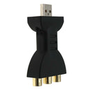 USB 3 RCA Female Audio Video Adapter AV