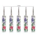 5X/Set 2-Way Nail Art Dotting Dot Pen Marbleizing Manicure Tools Diy Mix Tips ME