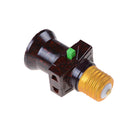 E27 Wall plug-in Screw Base Round Light Bulb Lamp Socket Holder Adaptor M&O