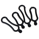 4pcs Silicone Rubber Ring Tie Band For Headlight Bicycle Headl 3C