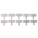 10pcs T type 18650 li-battery nickel sheet nickel plated 0.2*25*10JBTEUS