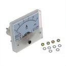 85C1 DC 0-50A Rectangle Analog Panel Ammeter Gauge U3I7
