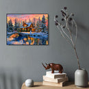 5D DIY Diamond Painting House Full Drill Picture Embroidery Mosaic (1392)