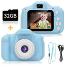 Kids Camera, Selfie Digital Video Recorder Camera for Girls Boys, Blue