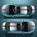 3pcs Car Decorative Stickers Auto Covers Head Tail Styling Decals
