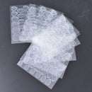 10pcs/lot double-side adhesive tip transparent false nails tool nails glue to@Z