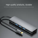 JP-D91 5 in 1 Type-C HUB to USB-C USB3.0 HDMI PD Converter Extension Dock