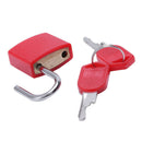 23mm Brass Padlock Travel Luggage Padlocks Lockï¼ˆColour: redï¼‰