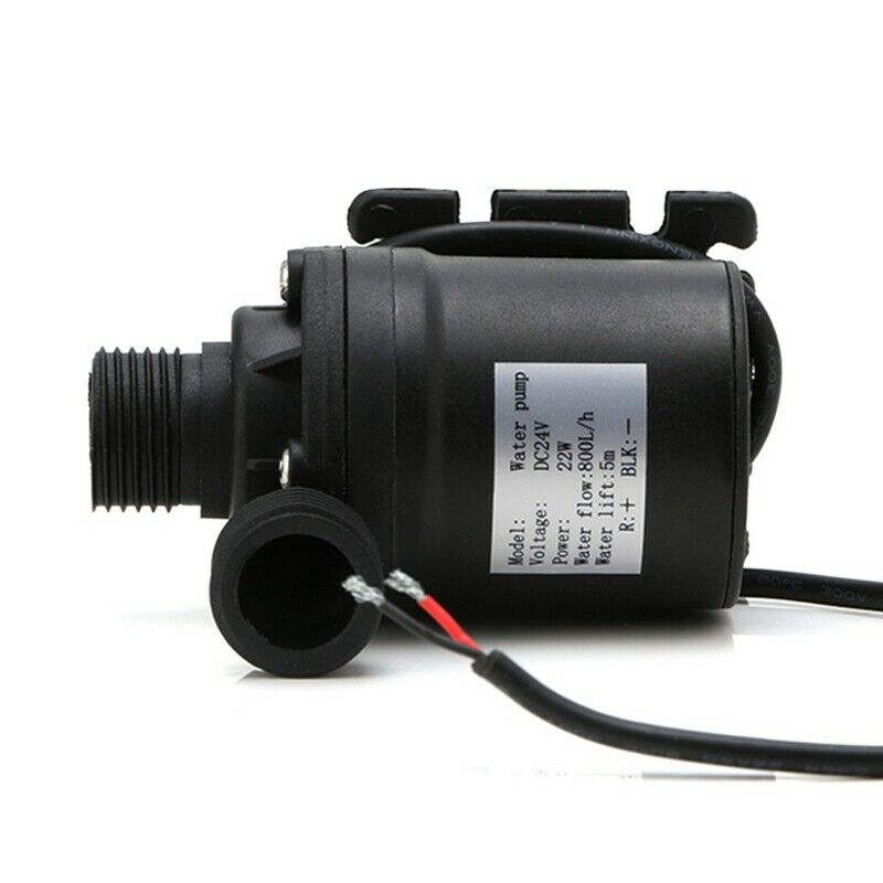 800L/H 5m DC 24V Solar Brushless Motor Water Circulation Water Pump Submers Q7B6