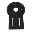 Acrylic Plate Rotating Base Fixed Chassis Thickness 5mm Robotic Arm Servo