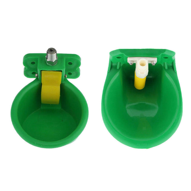 Set of 2 Automatic Goats Waterer, Plastic Sheep Drinking Water Bowl Also for
