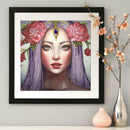 5D DIY Special Shaped Diamond Painting Girl Cross Stitch Mosaic Craft Kits